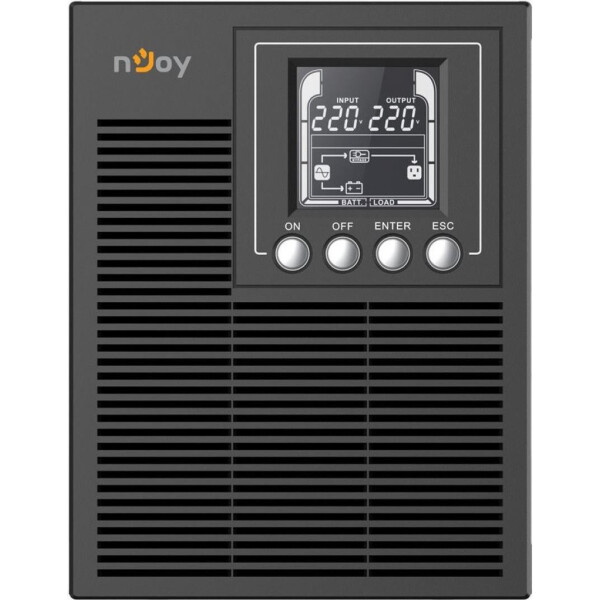 

NJOY Echo Pro 1000 (UPOL-OL100EP-CG01B), Online, 3 x Schuko, USB, LCD, металл