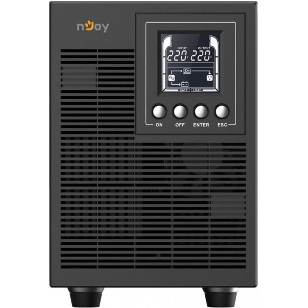 

NJOY Echo Pro 2000 (UPOL-OL200EP-CG01B), Online, 4 x Schuko, USB, LCD, металл