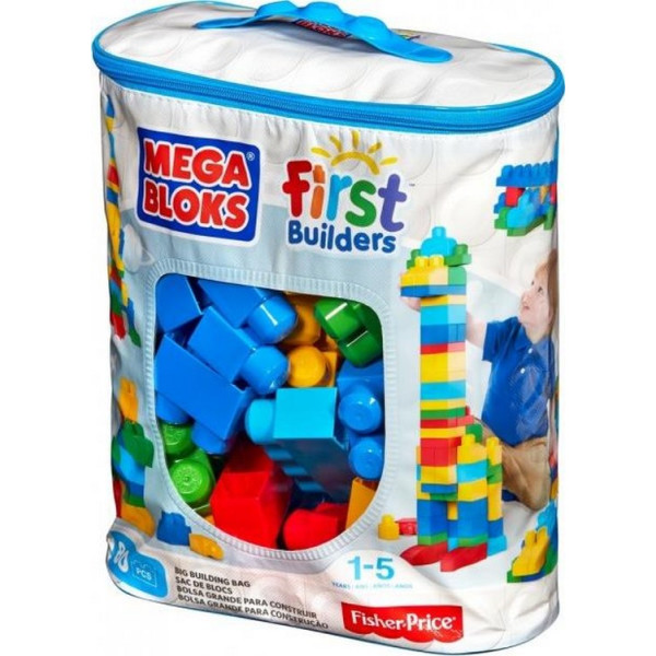 

Конструктор пластиковый Mega Bloks Классический в мешке 80 деталей (DCH63)