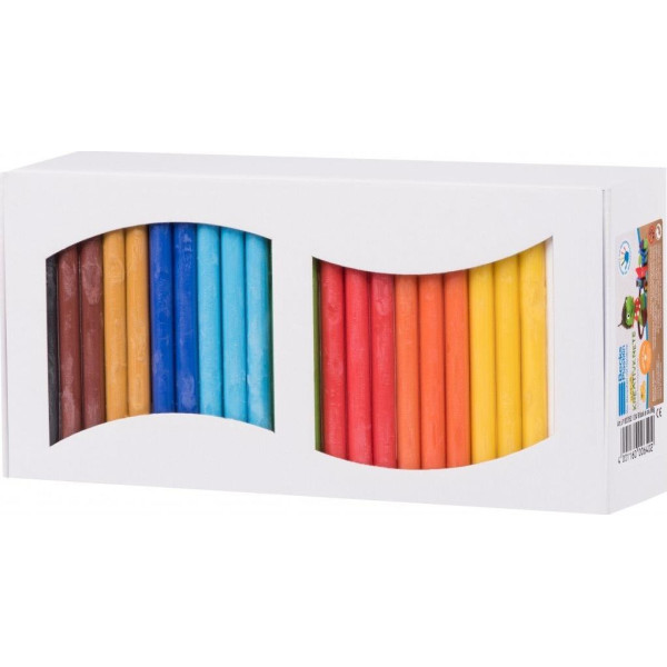 

Пластилин восковой Becks Plastilin 86г 24шт (B102352)