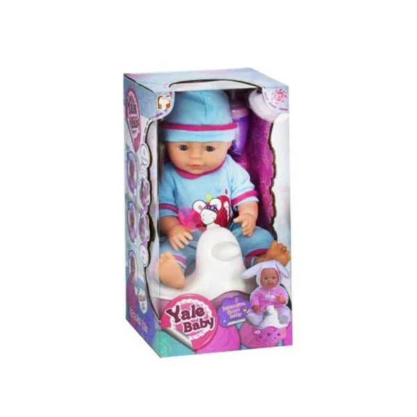 

Пупс Yale Baby с музыкальным горшком Yale Baby (в голубом) YL 1823 F