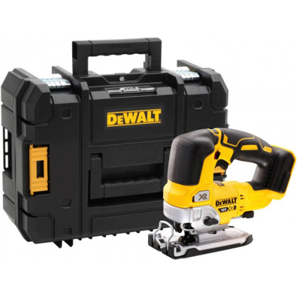 

Электролобзик DeWALT DCS334NT + Кейс TSTAK (Без АКБ и ЗУ) (DCS334NT)