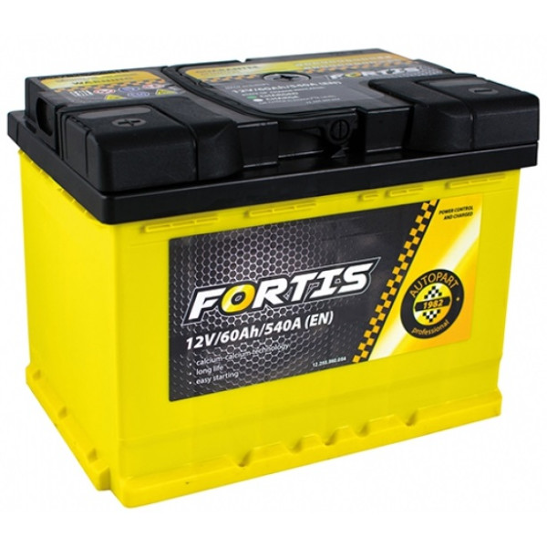 

Fortis 12V/62 Ah/600 A (L)
