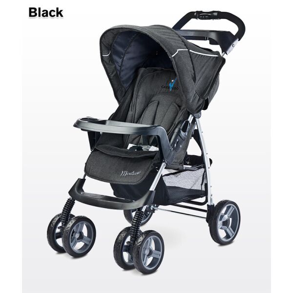 

Детская прогулочная коляска Caretero Monaco black