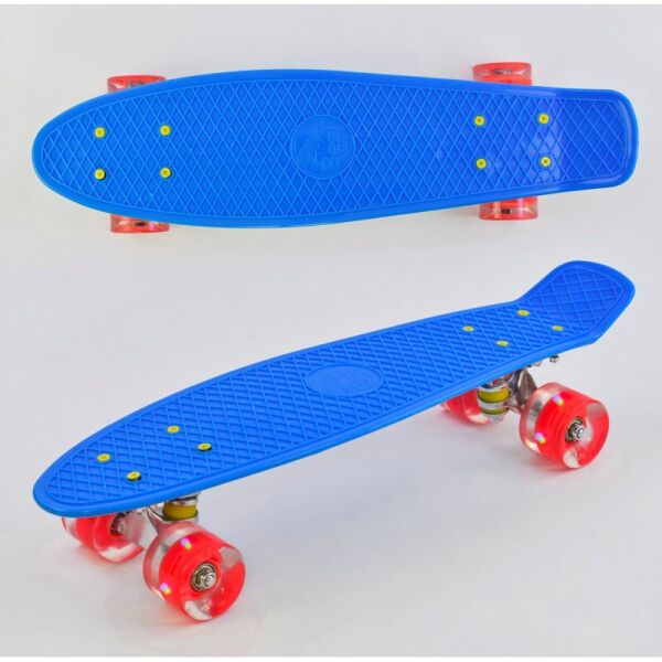 

Пенни Борд Детский Скейтборд Best Board Голубой Длинна Доски 55 см