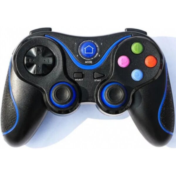 

Джойстик Bluetooth Gen Game V8 Гейпад безпроводной держатель для смартфона Черный-синий