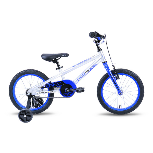 

Велосипед 16" Apollo Neo boys синий/черный 2019