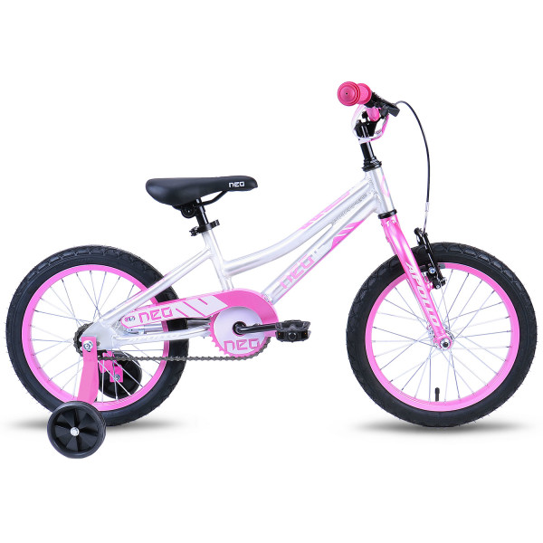 

Велосипед 16" Apollo Neo girls розовый/белый 2019