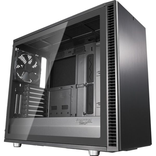 

Корпус ATX без БП Fractal Desi gn Define S серый FD-CA-DEF-S2-GY-TGL