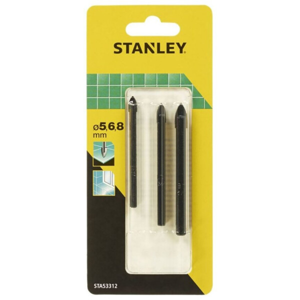 

Набор сверл по плитке Stanley (STA53312)
