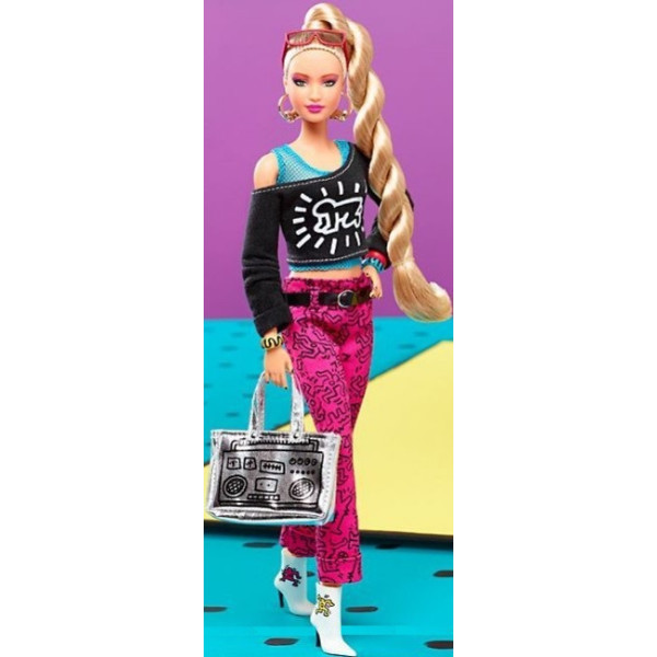 

Кукла Mattel Barbie коллекционная Х Кит Харинг (FXD87)