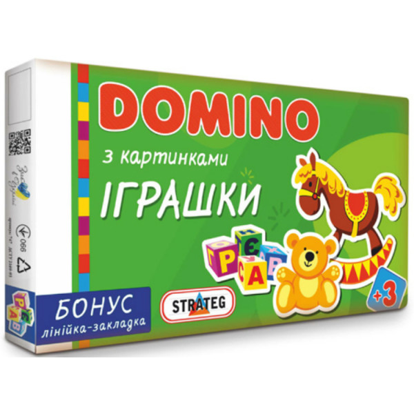 

Настольная игра Strateg Домино Игрушки (677)