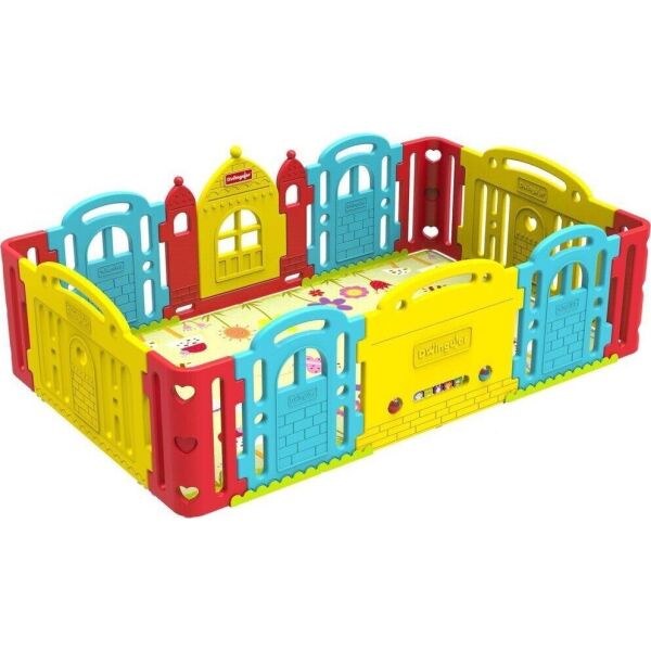 

Детский манеж Dwinguler Castle (2400х1500х783мм) - RAINBOW