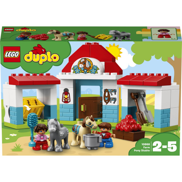 

Конструктор LEGO DUPLO Конюшня на ферме (10868)