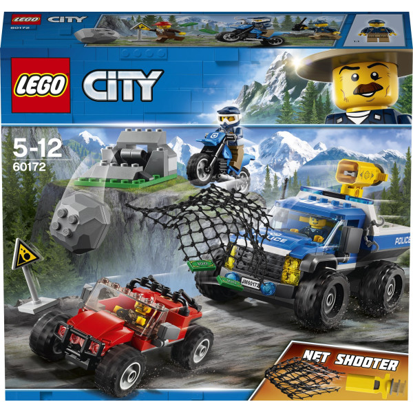 

Конструктор LEGO City Погоня по грунтовой дороге (60172)