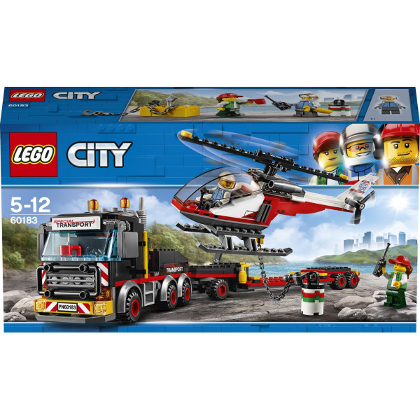 

Конструктор LEGO City Перевозчик вертолета (60183)