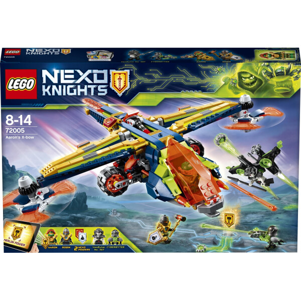 

LEGO Nexo Knights Аэро-арбалет Аарона (72005)