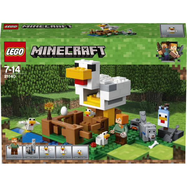 

Конструктор LEGO Minecraft Курятник (21140)