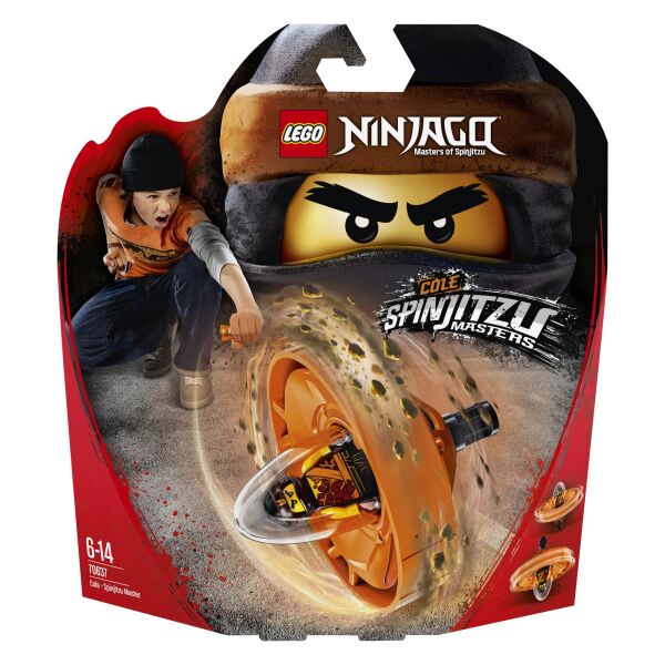 

LEGO NINJAGO Майстер спінджитсу Коул (70637)