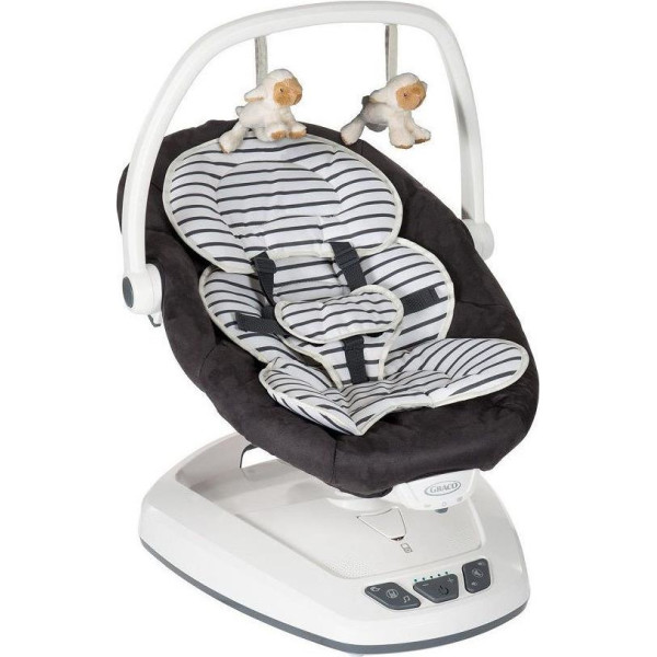 

Укачивающий центр Graco Move with Me Brettons Stripes (1AH52BTSE)
