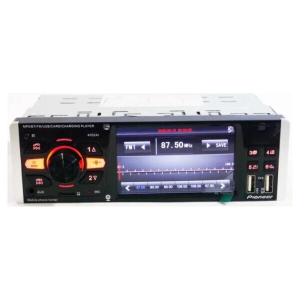 

Автомагнитола 1DIN ISO с экраном 4.1 "Bluetooth Car MP5 Player М