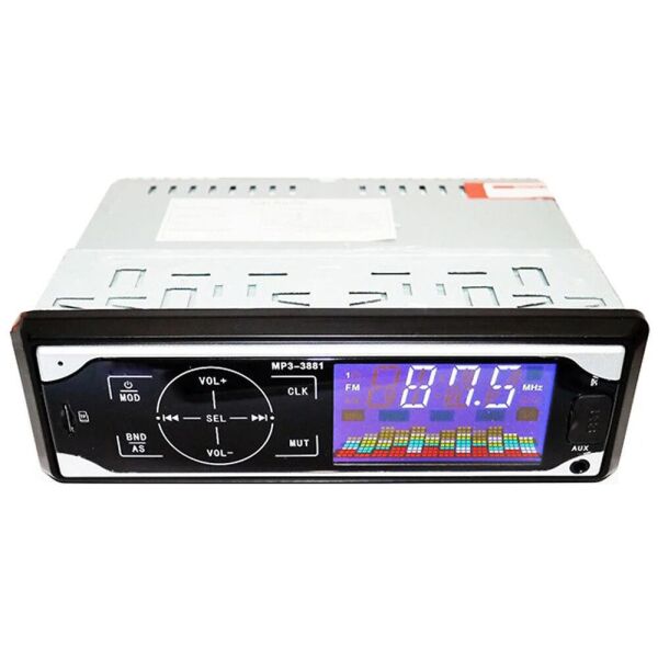 

Автомагнитола MP3 3881 ISO 1DIN сенсорный дисплей S