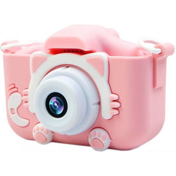 

Детский цифровой фотоаппарат видеокамера котик в чехле Children's fun Camera ET-015 Op