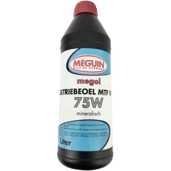 

Трансмиссионное масло Meguin MTF GT1 75W GL-4 1л (33047)