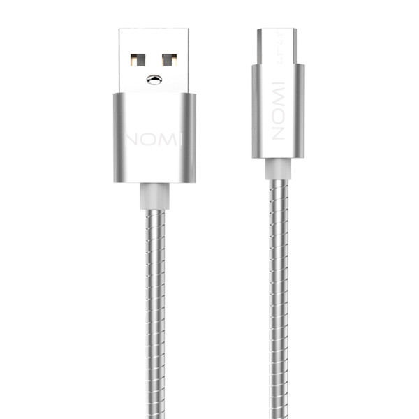 

Кабель Nomi DCWQ 10m USB micro 1м Silver