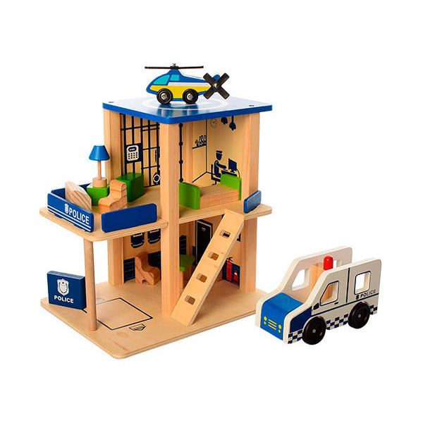 

Деревянная игрушка BabyYes Гараж MD 1059-1 Полиция 2 этажа (bc-by-292102)