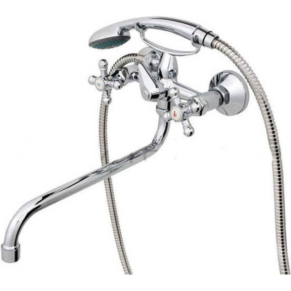 

Смеситель для ванны Rubineta C-1 Cross, C1SK06