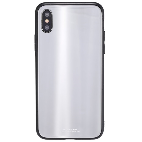 

Чехол WK Polaris Glass/TPU White для iPhone X