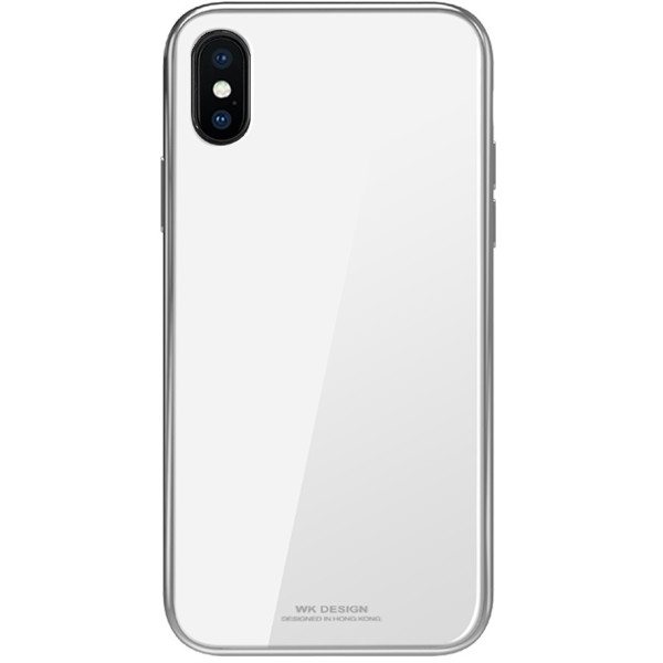 

Чехол WK Berkin Glass/PC White для iPhone X