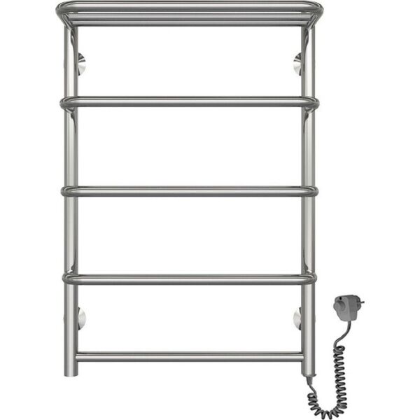 

Электрический полотенцесушитель для ванной Q-tap Standard shelf (CRM) P5 500х700 LE