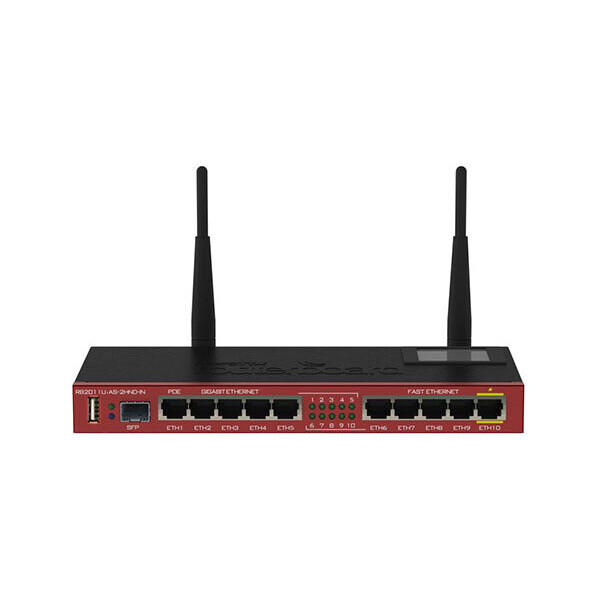 

Wi-Fi роутер MikroTik RB2011UiAS-2HnD-IN (5x1G, 5x100M, 1xSFP, WiFi)