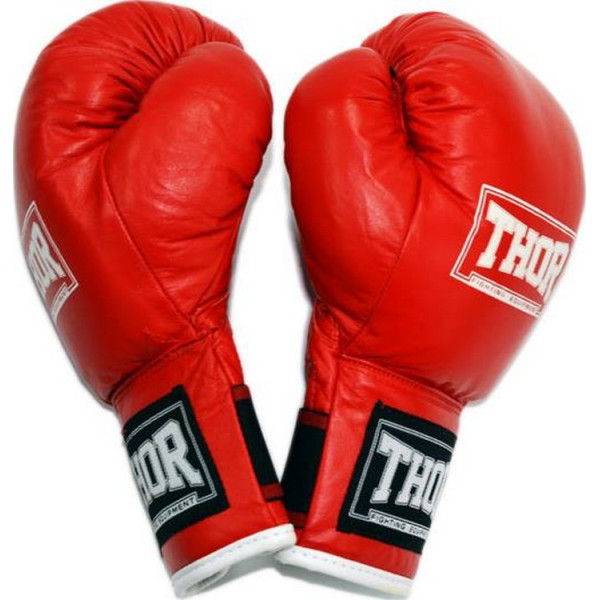 

Перчатки боксерские Thor JUNIOR (Leather) 10 oz red