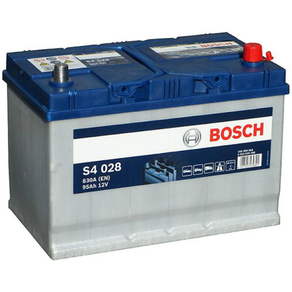 

Автомобильный аккумулятор Bosch 6CT-95А ASIA S4028
