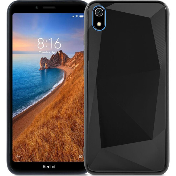 

Чехол DEF Diamond Glass Black для Xiaomi Redmi 7A