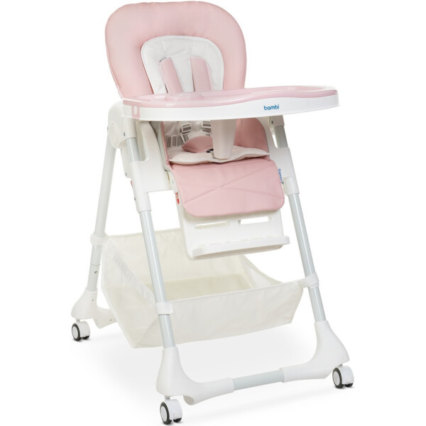 

Стульчик для кормления Bambi New M 3822 Baby Pink (M 3822)