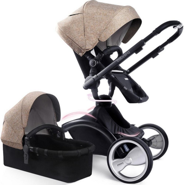 

универсальная 2 в 1 Babysing W-GO Khaki white (22817)