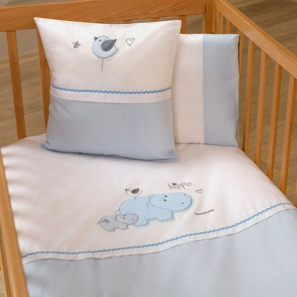 

Комплект постельного белья детский Funnababy (3 элемента) Hippo