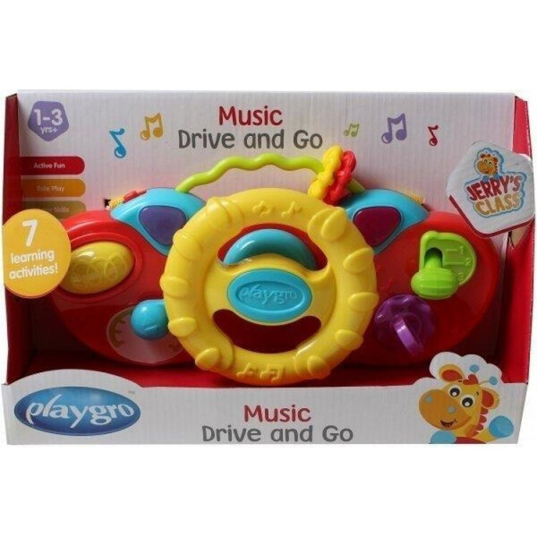 

Развивающая игрушка Playgro Музыкальный руль (15420)