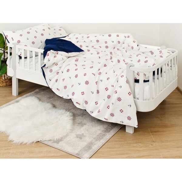 

Комплект постельного белья детский 4 эл Twins Оcean полуторный 1155-TPО-09 Blue, синий