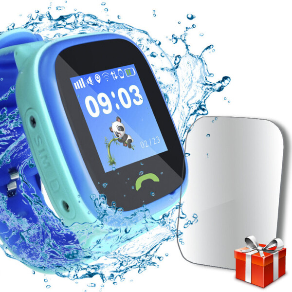 

JETIX DF25 Aqua (Light Strap) Blue + Защитное стекло