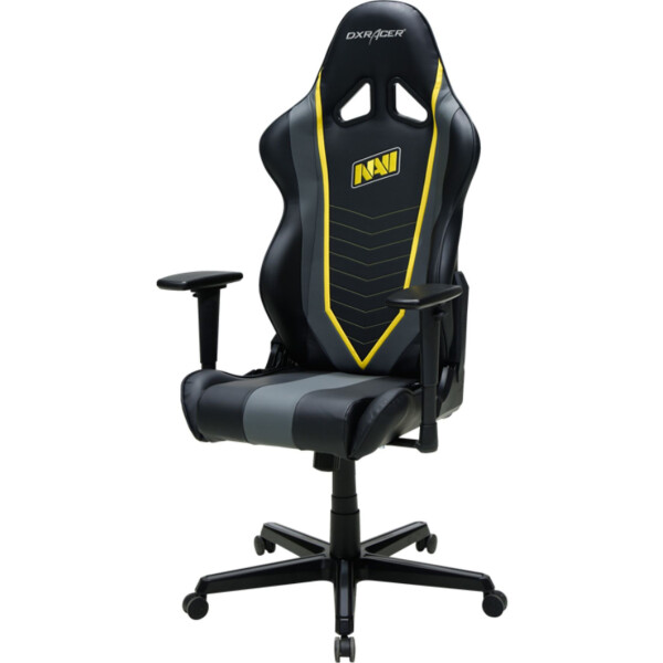 

для геймеров DXRacer Racing OH/RZ60/NGY Black/Grey/Yellow NaVi Limited Edition 2.0