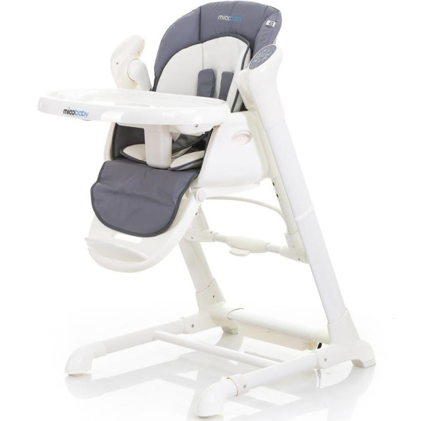 

Cтульчик для кормления Mioobaby Jazz Grey