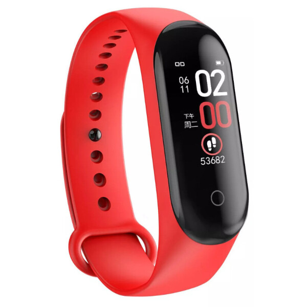 

Фитнес-браслет Smart Band M4 Red
