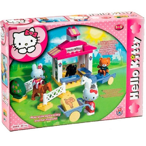

Детский конструктор Unico Plus Ферма Hello Kitty (8653-00HK)