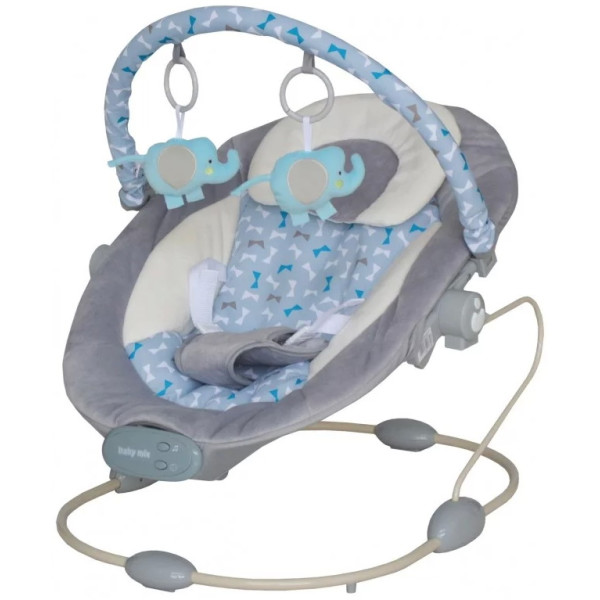 

Шезлонг-качалка Baby Mix BR 245-3 GREY (9648)