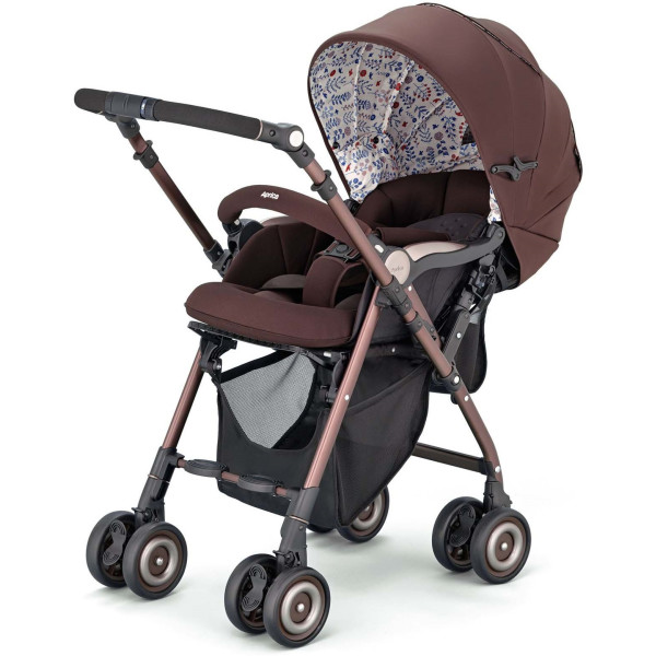 

Детская коляска прогулочная Aprica Soraria Brick Brown (92777)